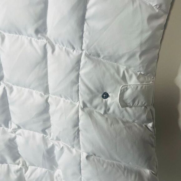 Eddie Bauer White Puffer Down Vest Sz Small - Picture 12 of 12